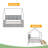 Wooden House Bed With 2 Drawers-796536562-796536560