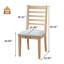 Chaises de salle à manger rembourrées Cohen-806783068-807421252