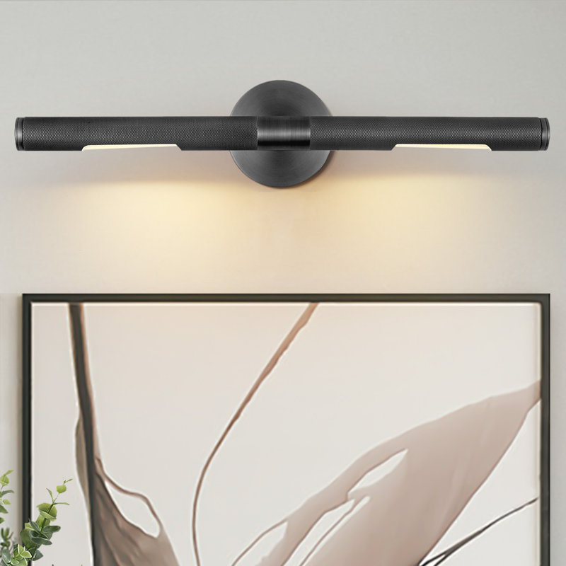 Lampe pour tableau 23 po à fixation murale 23 po, Noir mat
