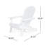 Chaise Adirondack de patio Bellwood-1684074063