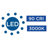 Ingleside Plastic LED Flush Mount