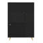Kitchen Cabinet With Led, Usb, 6 Doors And 2 Drawers-123390824