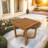 Baryn Acacia Solid Wood Side Table