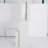 29.2" Small Space Left Drawer Desktop Vanity Table + Cushioned Stool-1257987550