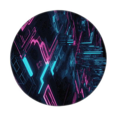 Lumina Fractals Indoor And Outdoor Area Rug
