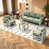 Green Cushion/White Frame selected