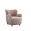 Fauteuil d'appoint rembourré Sabrina Boucle-1538326790