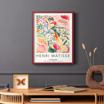 Matisse CLXXXI Framed Print - Solid Wood