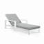 Chaise longue d'extérieur en métal Hoyt-460084292