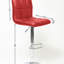 Tabouret de bar pivotant et réglable en similicuir-113610454