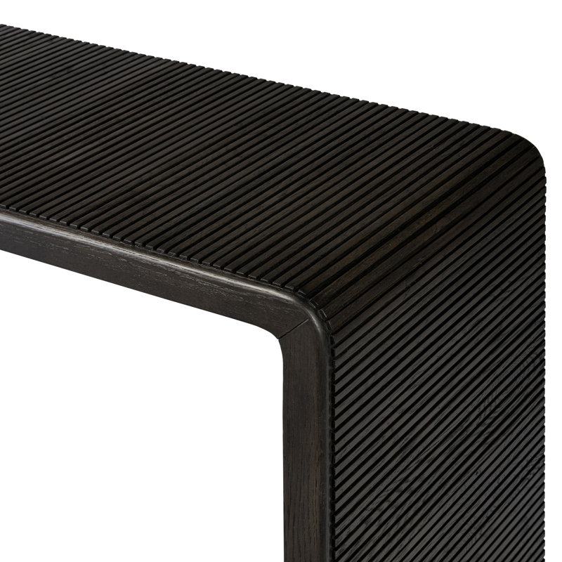 Leo 80'' W Console Table, Black