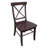 Bellmead Solid Wood Cross Back Side Chair-274613951