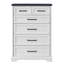 Commode à 6 tiroirs 44 po Deavion-2117498268