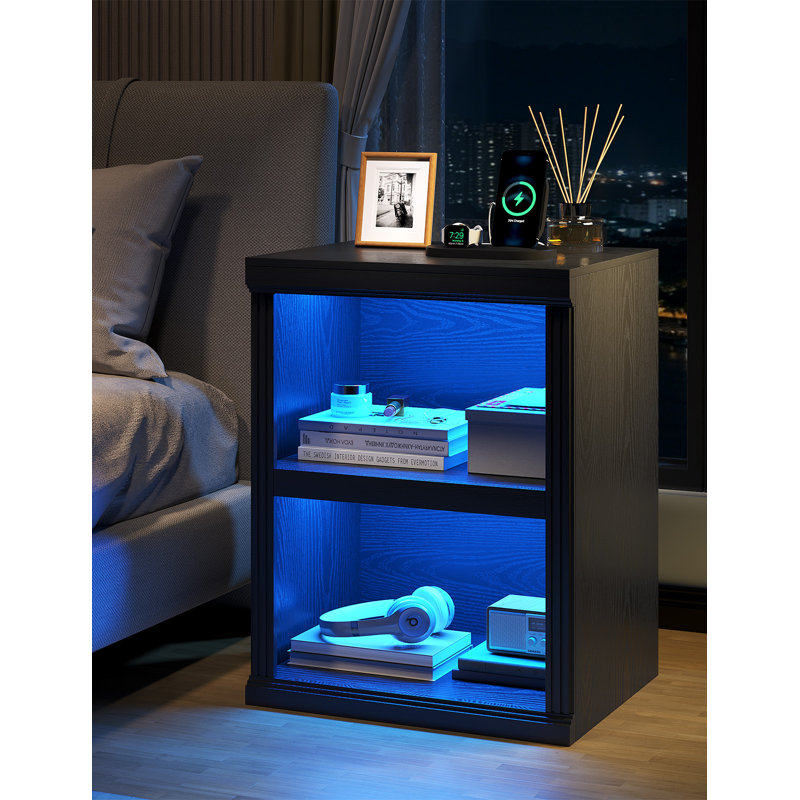 65cm H x 50cm W Bookcase, Black