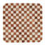 Table d'appoint à carreaux en bois