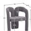 Ensemble de 2 chaises de salle à manger rembourrées-1994508035