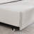 Daybed with trundle - upholstered sofa bed, vertical stripes, linen fabric-1149676572-1149676571