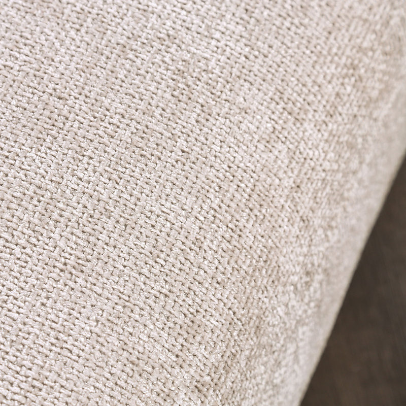 Canapé modulaire 5 pièces Aukeem, Polyester crème