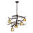 Jainam 5 - Light Tiered Chandelier