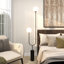 Lampe sur pied à branches 73 po en marbre Ixia-408606705