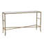 Console 56,5 x 14 x 30 po, plateau en miroir