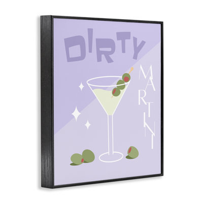 «Dirty Martini», estampe numérique par Anna Quach