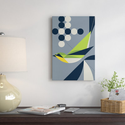 « warbler », impression sur toile tendue