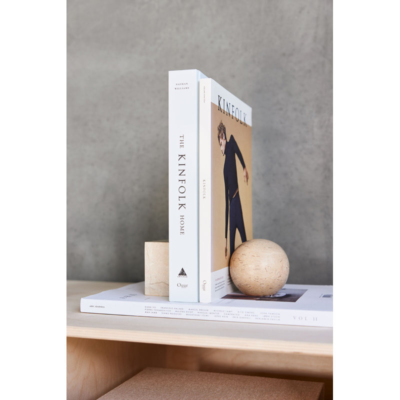 Savi 2.95" H Marble Bookend