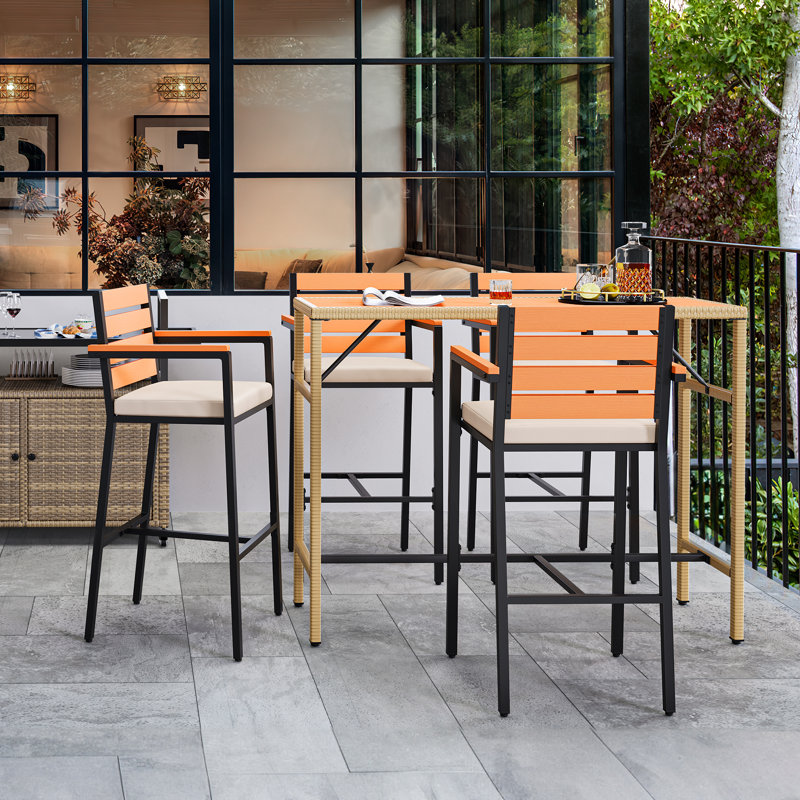 Ensemble de table de bar d'extérieur 5 pièces Latitude Run®, 4