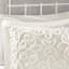 Très grand / très grand couvre-lit en chenille de coton - 3 pièces, offre un environnement de sommeil serein, 2 taies décoratives incluses-120944993-120944994