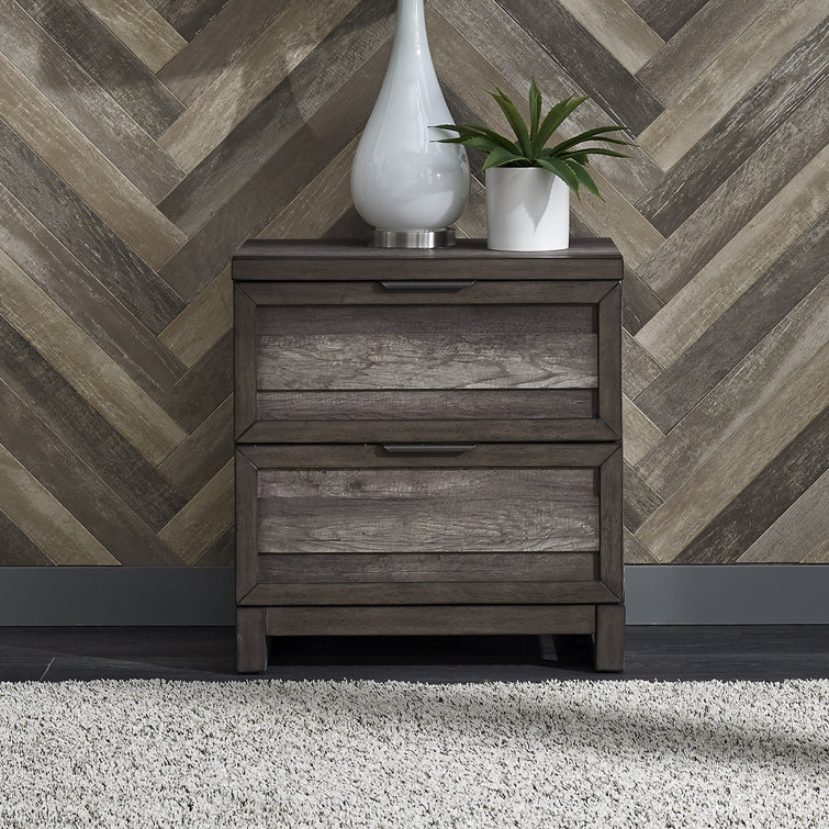 Dixon 2 Drawer Nightstand