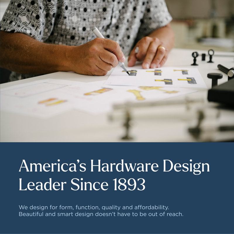 Bijou Ember Collection Handle Pull - Contemporary Hardware for Drawers & Cabinets, Matte Black, 1"