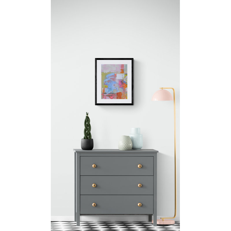 330 Swimming In Sorrento Print by Anne B. Schwartz, 21.25" H x 17.25" W 
