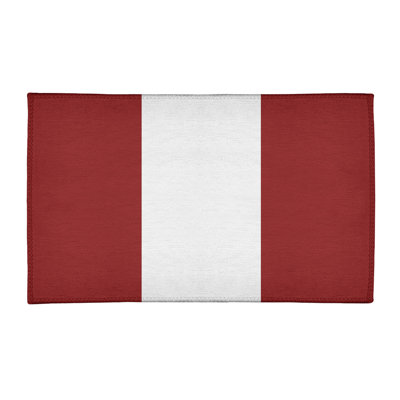 Tapis de zone rouge