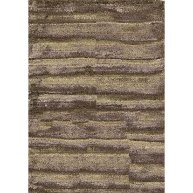 Hand-Knotted High-Quality Brown Area Rug