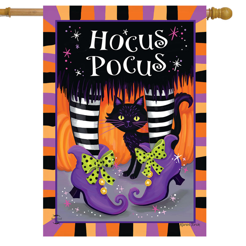 Drapeau de la maison Hocus Pocus 28x40