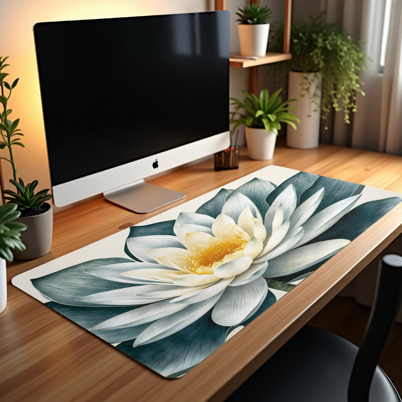 Polyester Desk Pad, 31.5x15.5