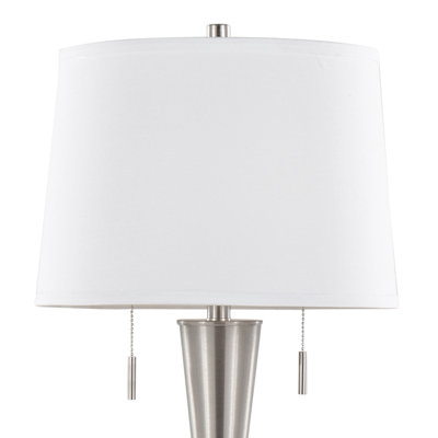 Lampe de table contemporaine en métal