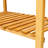 Raised Wood Planter With 8 Grow Grids And Foldable Side Table For Gardens Drainage System Plants