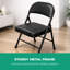 Royalford Heavy Duty Folding Padded Chair with Metal Frame Padded Seat Foldable Chair