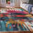 Abstract Chromatic Splash Multi Modern Abstract Area Rug-953371227