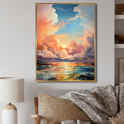 Benzonia " Clouds Skys Canvas IV "