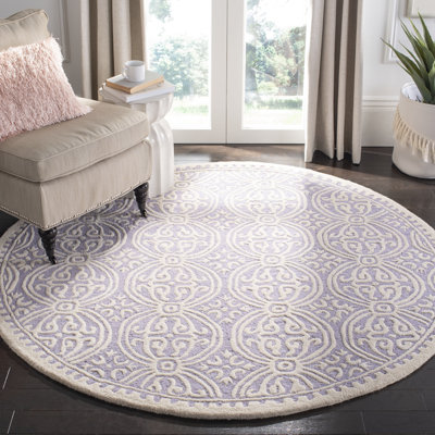 Cambridge Hand Tufted Wool Geometric Rug