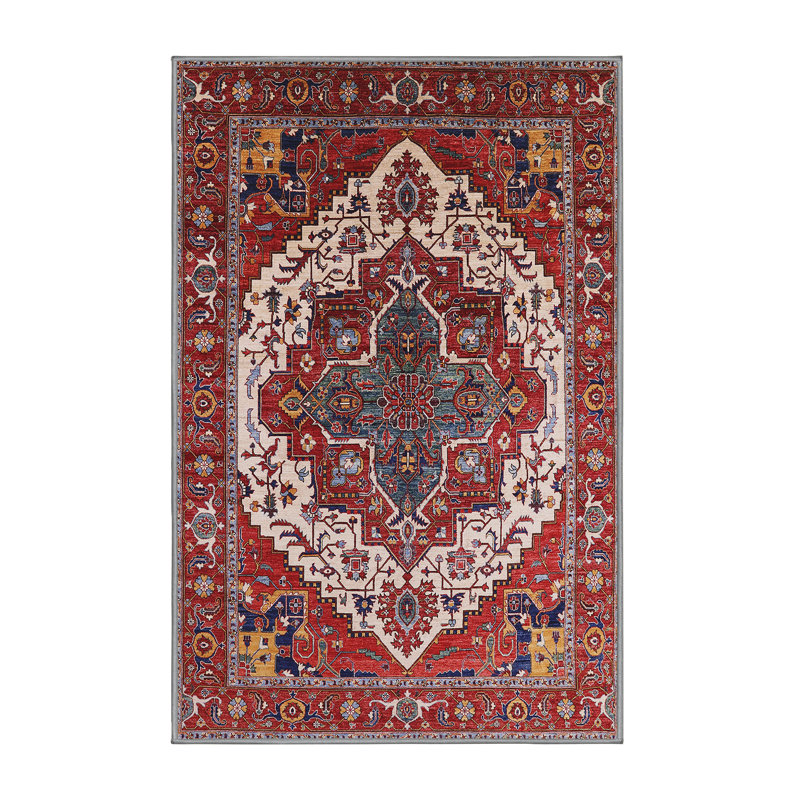 Oriental Indoor Rug, Rectangle 3' x 5'