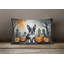 Boston Terrier Spooky Halloween Fabric Decorative Pillow