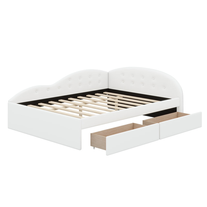 Lit de jour Janeal, Double, White