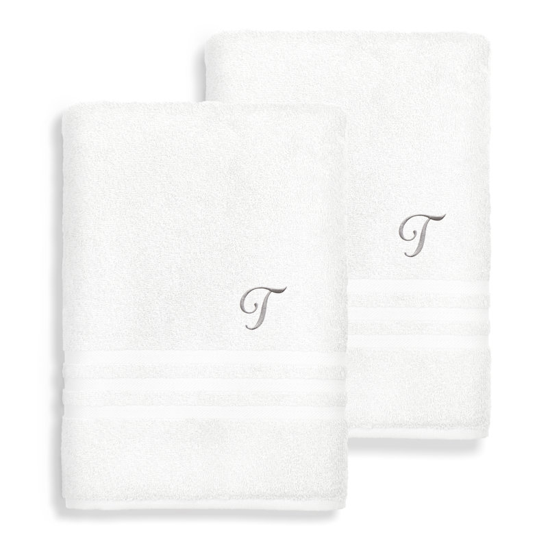Denzi Bath Towel, T, White