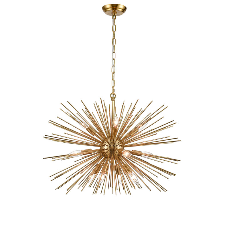 Lustre sphérique Spoutnik 12 lumières Keirrah