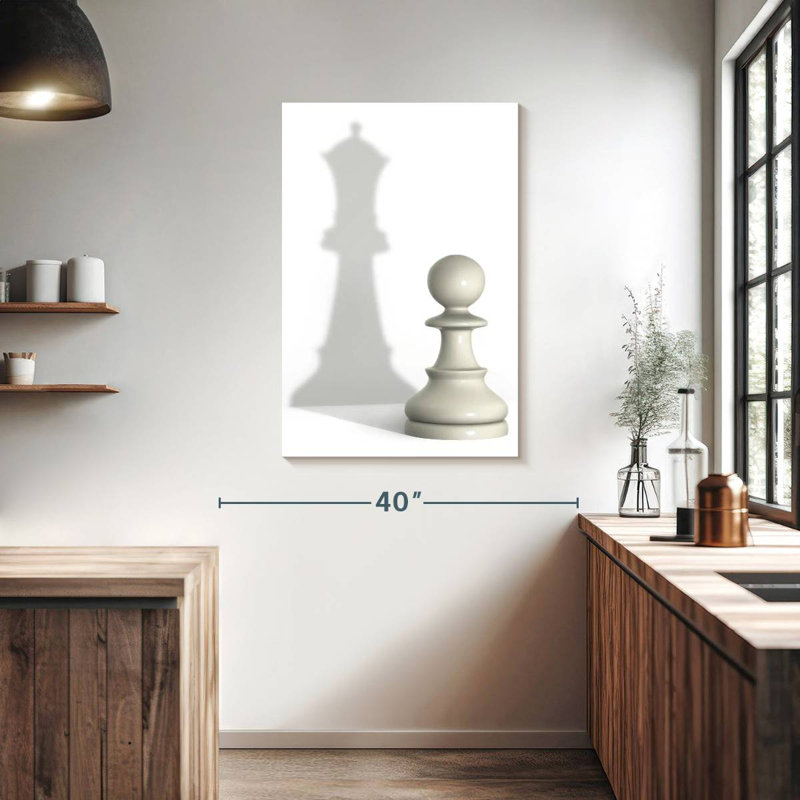 Senne Queen Pawn Shadow, 39" H x 26" W