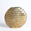 Chased Oval Vase-Antique Brass